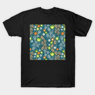 Bold Nature Pattern T-Shirt